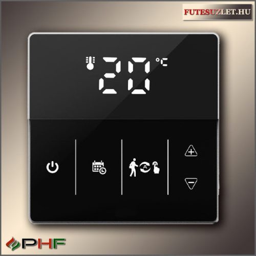 SMARTMOSTAT (HY609) wifi termosztát padlószenzorral - fekete