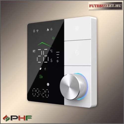 BECA ISAURA wifi termosztát padlószenzorral - fekete - fehér