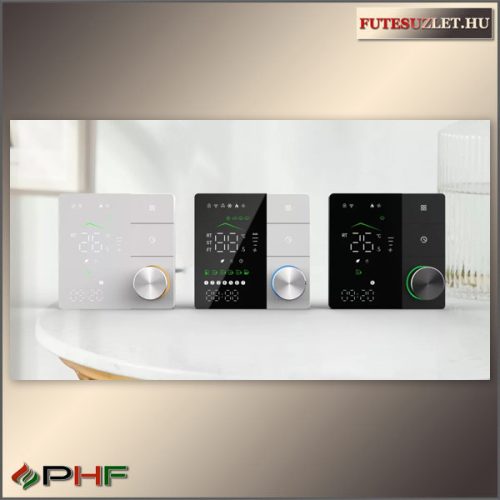 BECA ISAURA wifi termosztát padlószenzorral - fekete - fehér