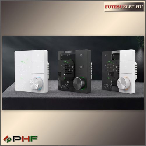 BECA ISAURA wifi termosztát padlószenzorral - fekete - fehér