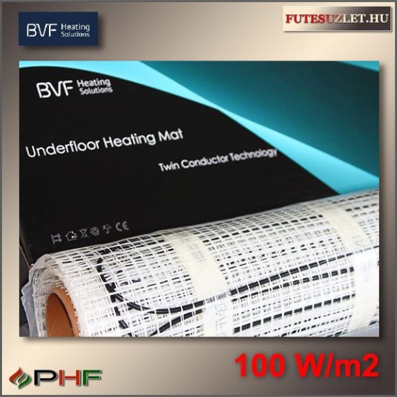 BVF H-MAT/100-10,0 m2 fűtőszőnyeg 1000W BVF H-MAT/100-10,0 m2 fűtőszőnyeg 1000W