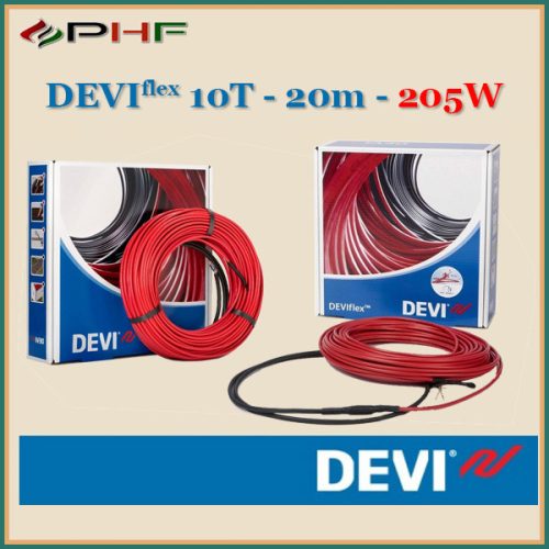 DEVIflex™ 10T (DTIP-10) - 10W/m - 20m - 205W