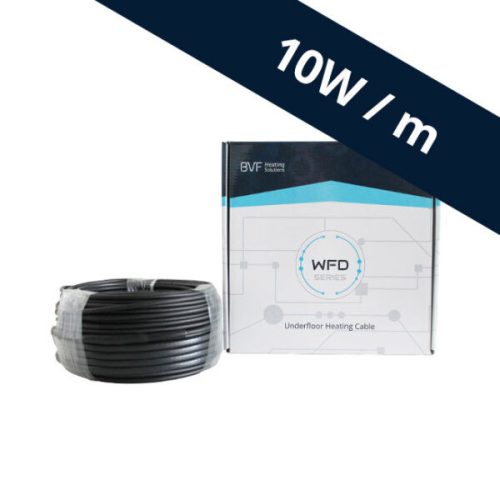 BVF WFD 10W/m elektromos fűtőkábel -100m