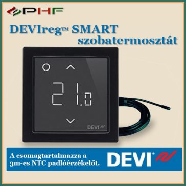 DEVIreg™ Smart WIFI termosztát fekete