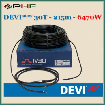 DEVIsnow™ 30T kültéri fűtőkábel - 215m - 6470W (400V)