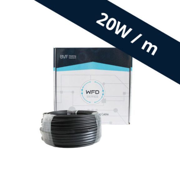 BVF WFD 20W/m elektromos fűtőkábel -120m BVF WFD 20W/m elektromos fűtőkábel -120m