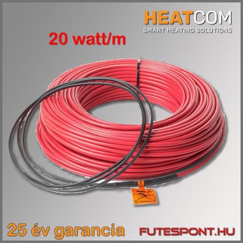 Heatcom fűtőkábel 20W/m - 400W (20m)