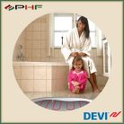DEVIcomfort 150 - DTIR-150 fűtőszőnyeg - 4,0m2 (0,5x8m) - 600W