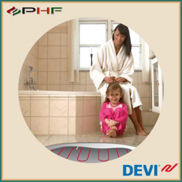   DEVIcomfort 150 - DTIR-150 fűtőszőnyeg - 1m2 (0,5x2m) - 150W