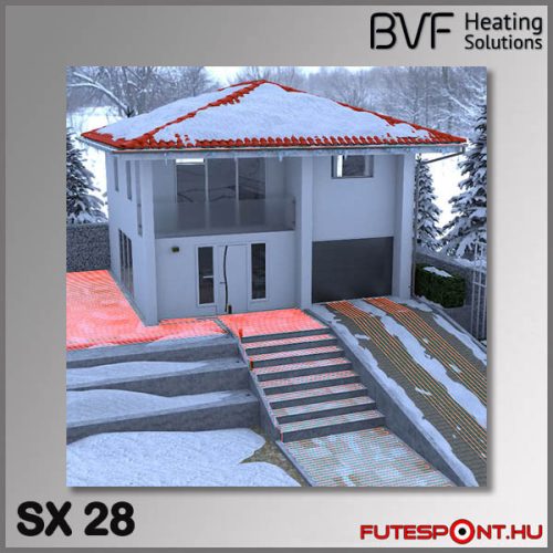 BVF SX28 kültéri fűtőkábel 121.4m - 3400W