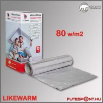 LikeWarm alu fűtőszőnyeg 80W/m2 - 25 év garancia